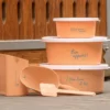 Waldhausen Utfodring & Hinkar-Foderskopa 0,5L Peach