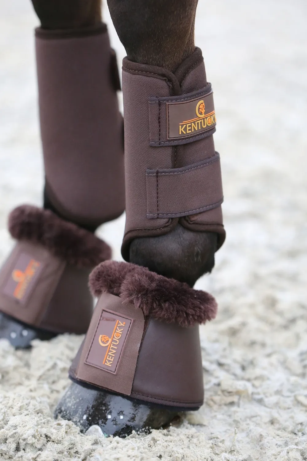 Kentucky Horsewear Kentucky Horsewear-Framskydd 3D Spacer Brun