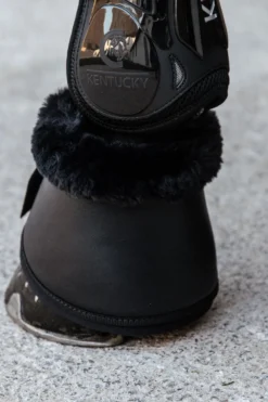 Kentucky Horsewear Benskydd & Benlindor-Fårskinn Läder Boots Svart/Svart