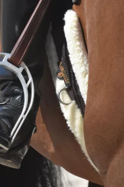 Kentucky Horsewear Sadelgjordar & Tillbehör|Kentucky Horsewear-Fårskinnsgjord Brun