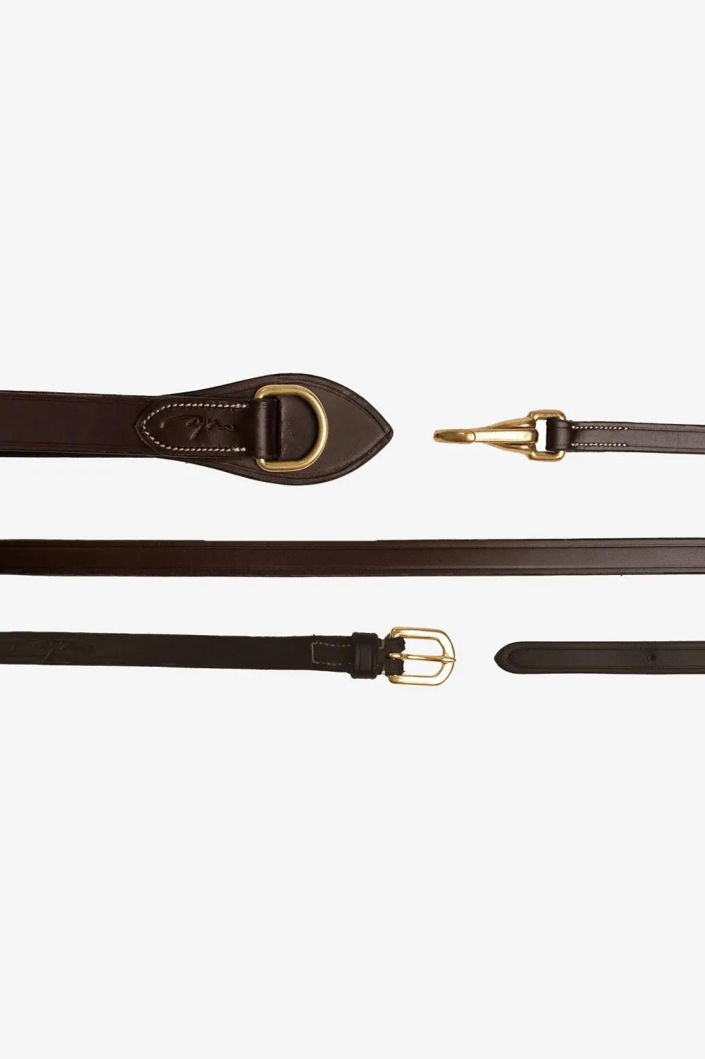 Dyón Dyón|Tyglar & Hjälptyglar-Gramantygel Läder Dyon Collection Brun