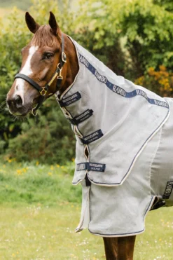 Horseware Horseware|Flugskydd-Ha ti Rabo Protector Fugtäcke iver/Navy
