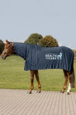 Waldhausen Hästtäcken & Flughuvor-Health + Care Ice Layer Hals Night Blue