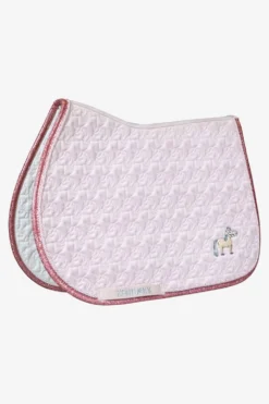 Kentucky Horsewear Kentucky Horsewear|Schabrak & Huvor-Hoppschabrak Enhörning Glitter Ljusrosa
