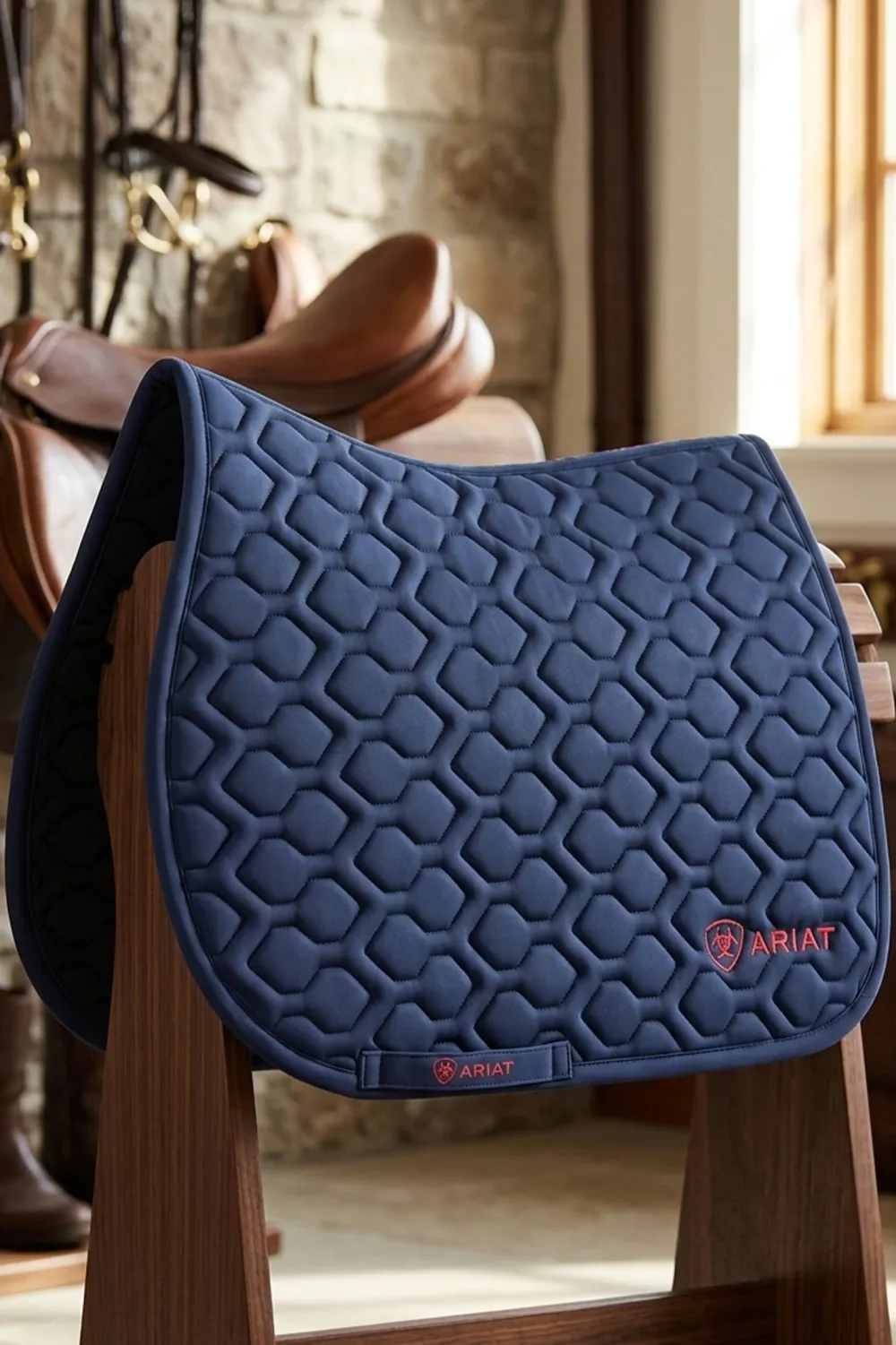 Ariat Ariat|Schabrak & Huvor-Hoppschabrak Evolve Navy