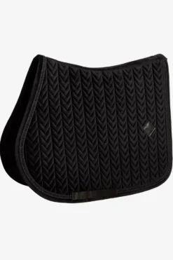 Kentucky Horsewear Kentucky Horsewear|Schabrak & Huvor-Hoppschabrak Velvet Mini Pearls Svart
