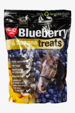 Naf Fodertillskott & Hästgodis|Naf-Hästgodis Blueberry & Banana 1kg
