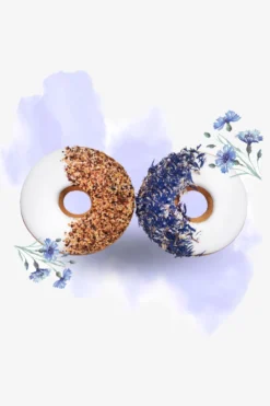 Candy Horse Candy Horse-Hästgodis Donuts Rose Hip & Cornflower 2-pack