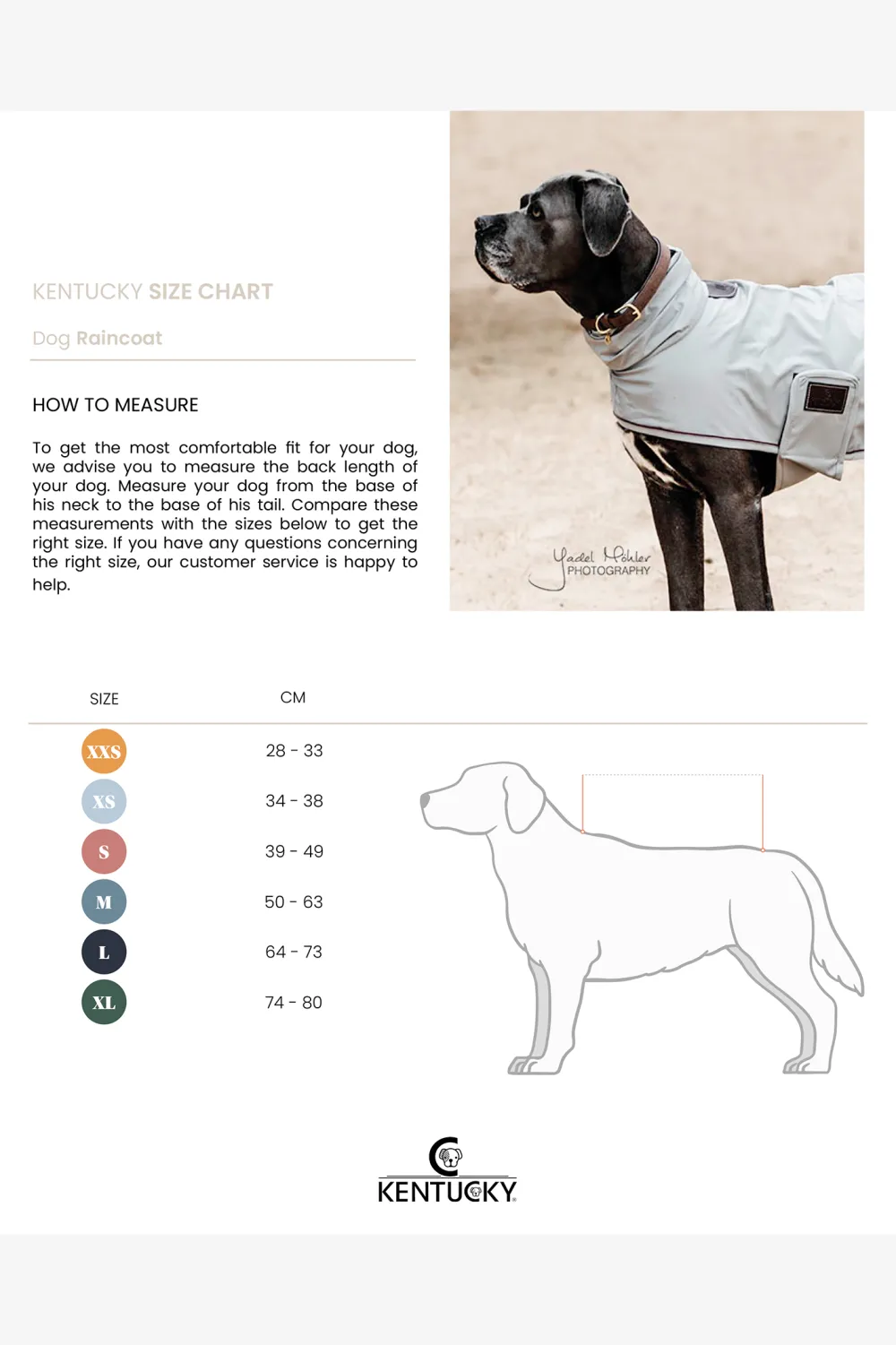 Kentucky Dogwear Kentucky Dogwear-Hundregntäcke 0g