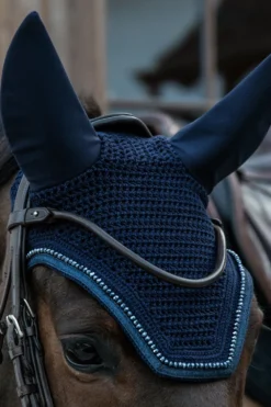 Kentucky Horsewear Kentucky Horsewear|Schabrak & Huvor-Huva Wellington Isolerad Glitter Band Navy
