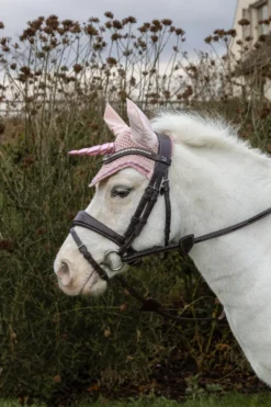 Kentucky Horsewear Kentucky Horsewear|Schabrak & Huvor-Huva Wellington Unicorn Glitter Ljusrosa