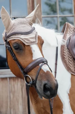 Kentucky Horsewear Kentucky Horsewear|Schabrak & Huvor-Huva Wellington Velvet Pearls Beige