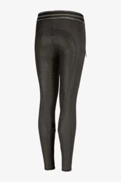 Barn Pikeur Ridbyxor & Tights|Pikeur-Ida Tights Junior Black Olive