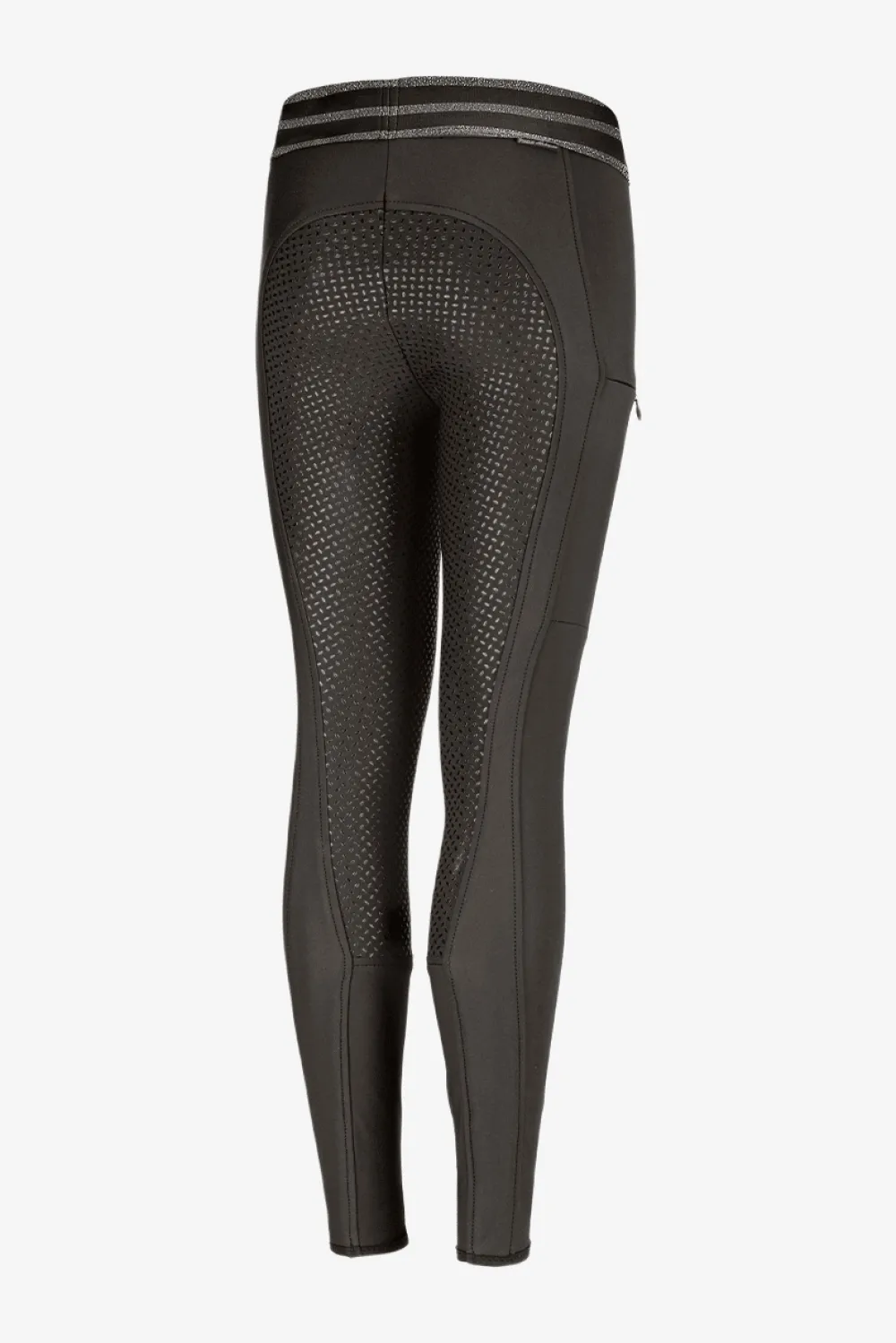 Barn Pikeur Ridbyxor & Tights|Pikeur-Ida Tights Junior Black Olive