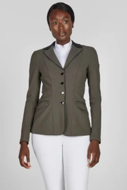 Pikeur Pikeur|Kavajer & Skjortor-Kavaj Isalie ss26 Deep Khaki