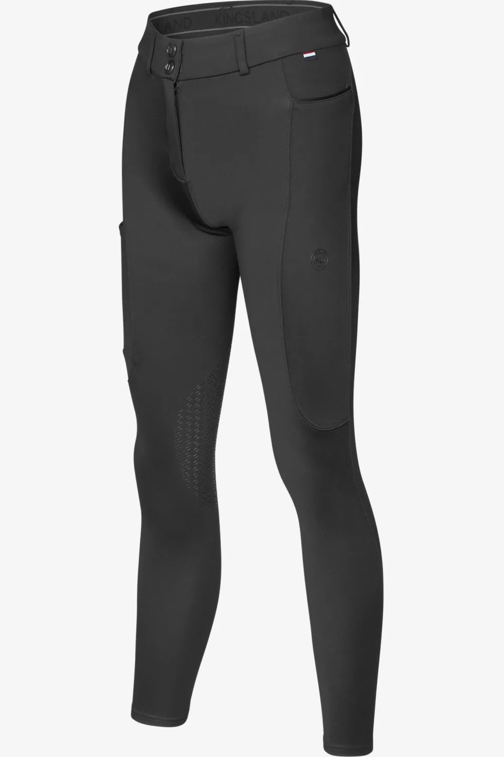 Kingsland Kingsland|Ridbyxor & Tights-KLKornelia Ridbyxor H Knä Grip Svart