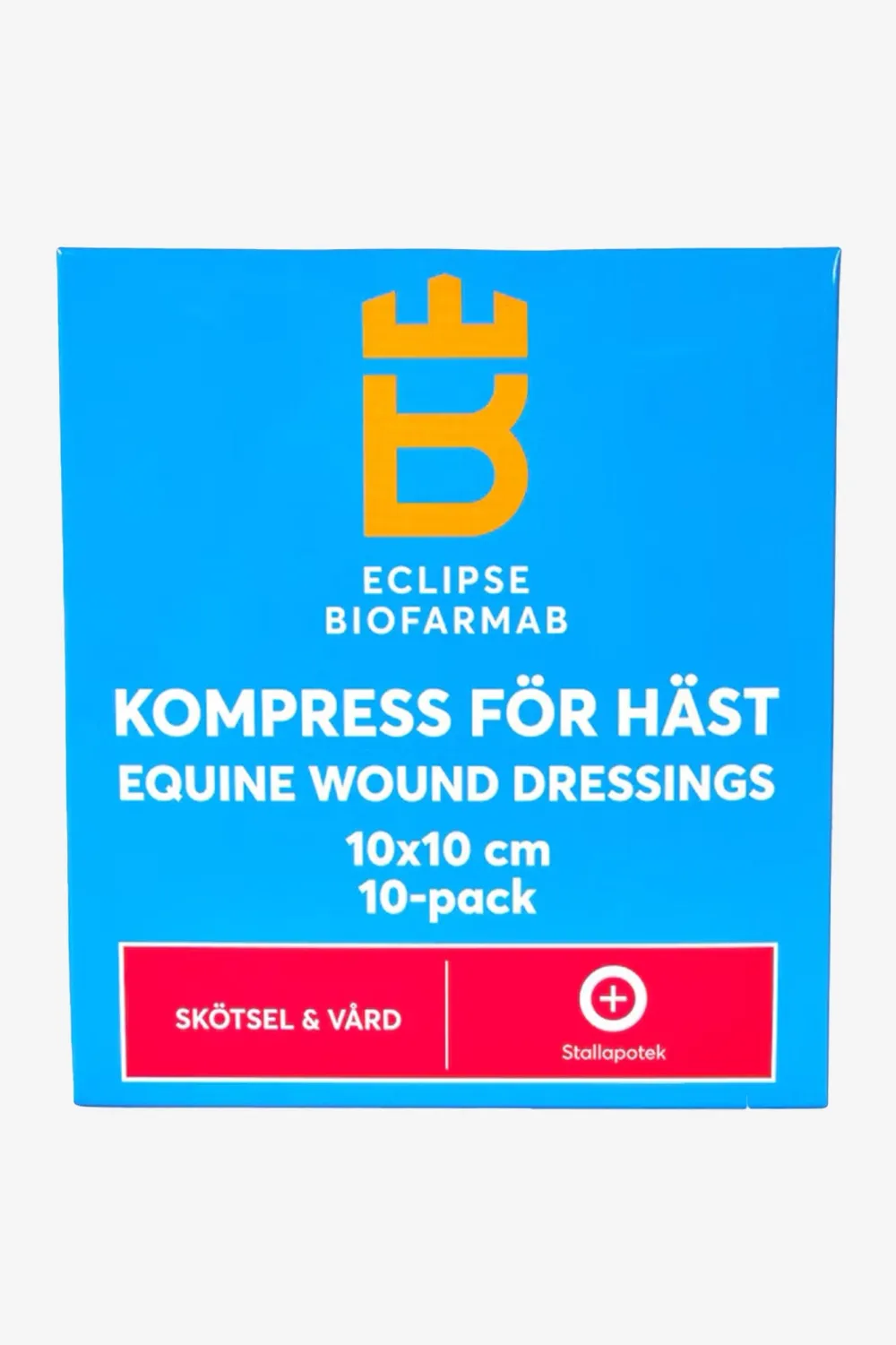 Eclipse Biofarmab Skötsel & Hästvård|Eclipse Biofarmab-Kompress För Häst 10x10cm