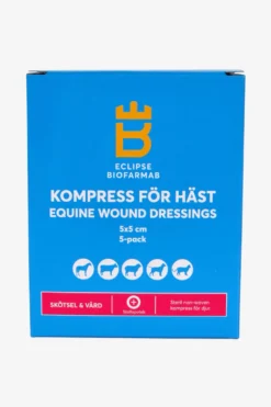 Eclipse Biofarmab Skötsel & Hästvård|Eclipse Biofarmab-Kompress för häst 5X5cm 5-pack