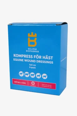 Eclipse Biofarmab Skötsel & Hästvård|Eclipse Biofarmab-Kompress för häst 5X5cm 5-pack