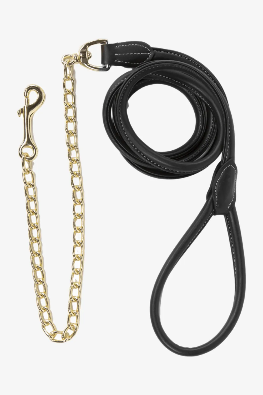Kentucky Horsewear Kentucky Horsewear|Grimmor & Grimskaft-Läder Kedjegrimskaft Svart