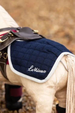 Barn LeMieux Leksakshästar|Lemieux-Leksakshäst Ländtäcke Navy