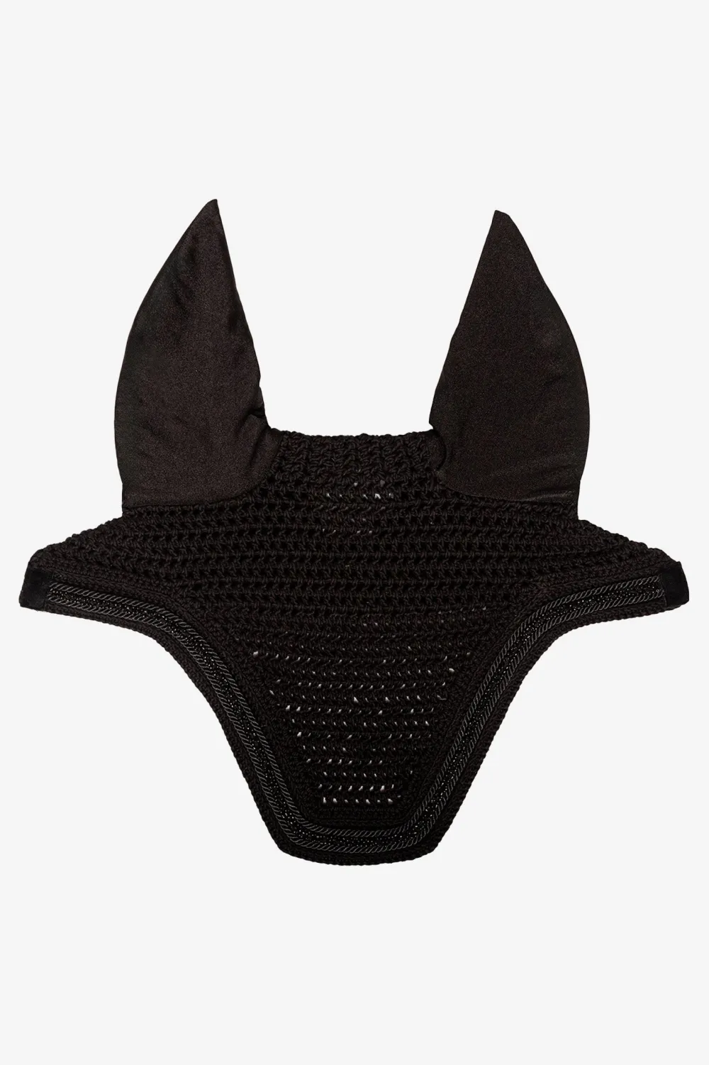 Kentucky Horsewear Kentucky Horsewear|Schabrak & Huvor-Ljuddämpande Huva Velvet Mini Pearls Svart