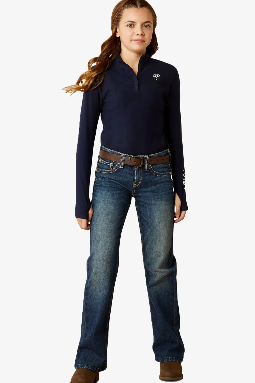 Barn Ariat Ariat|Tröjor & Toppar-Lowell 3.0 LS Barn