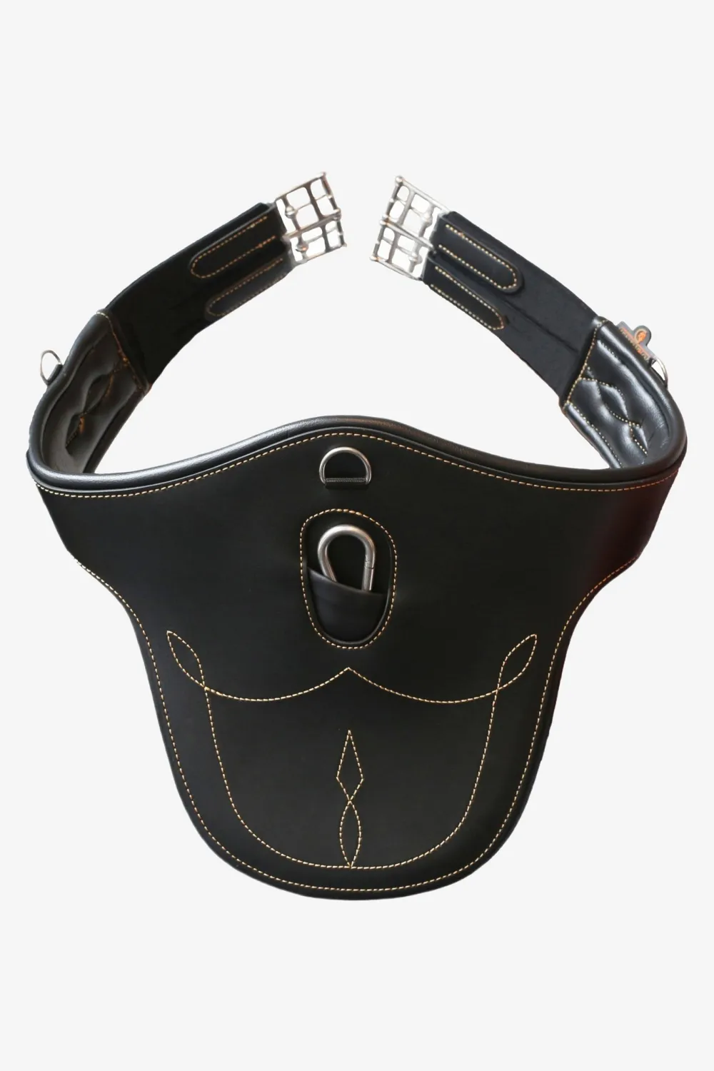 Kentucky Horsewear Sadelgjordar & Tillbehör-Magplatta Svart