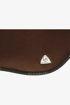 Acavallo Sadlar & Sadelpaddar|Acavallo-Memory Padd Upphöjd Bak Brun