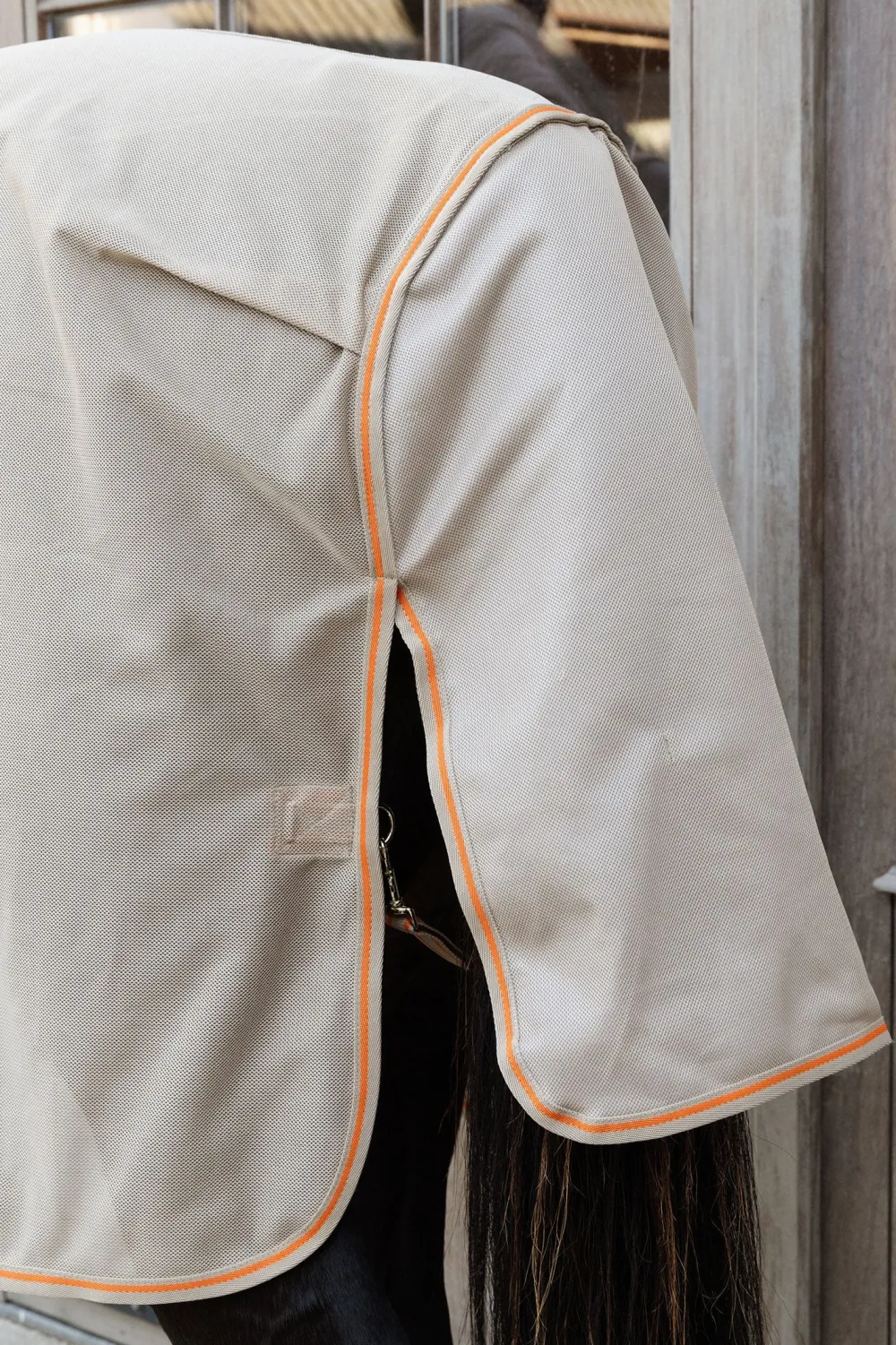 Kentucky Horsewear Hästtäcken & Flughuvor|Kentucky Horsewear-Mesh Flugtäcke Comfort Beige