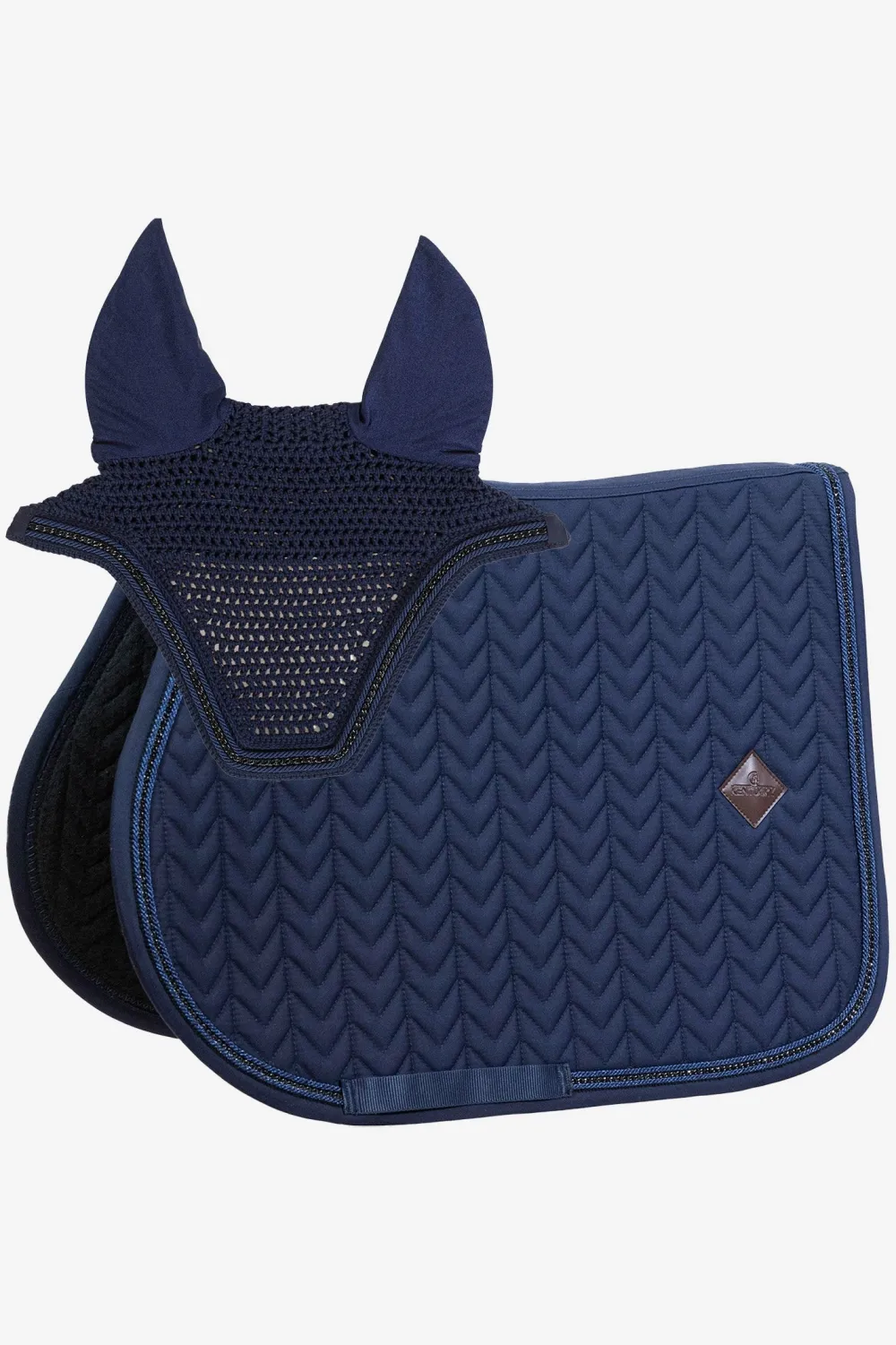 Kentucky Horsewear Kentucky Horsewear|Schabrak & Huvor-Metal Chain Set Navy