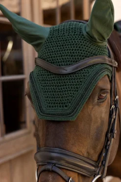 Kentucky Horsewear Kentucky Horsewear|Schabrak & Huvor-Mini Pearl Set Pine Green