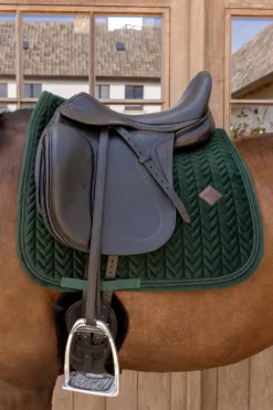 Kentucky Horsewear Kentucky Horsewear|Schabrak & Huvor-Mini Pearl Set Pine Green