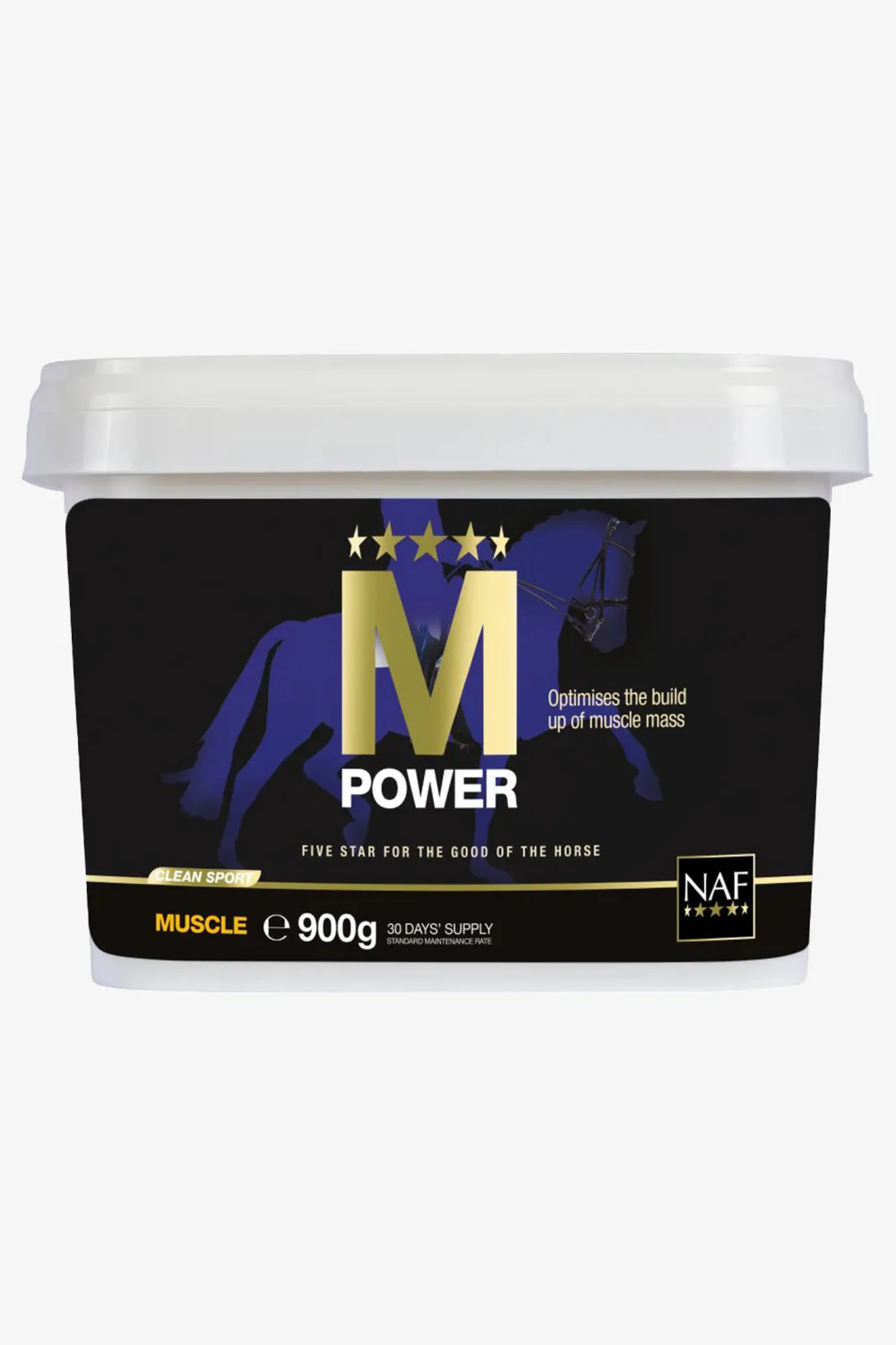 NAF Naf|Fodertillskott & Hästgodis-M POWER 900G - NY KARENSFRI