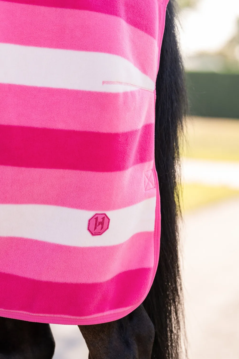 Horseware Hästtäcken & Flughuvor|Horseware-Newmarket Fleecetäcke Witney Pink