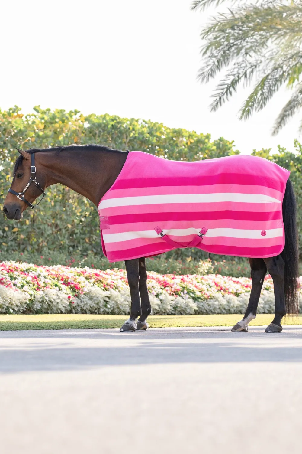 Horseware Hästtäcken & Flughuvor|Horseware-Newmarket Fleecetäcke Witney Pink