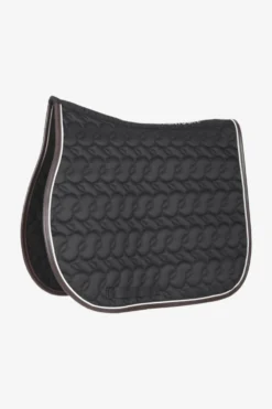 Kentucky Horsewear Schabrak & Huvor-No Logo Schabrak Svart/Vit/Brun