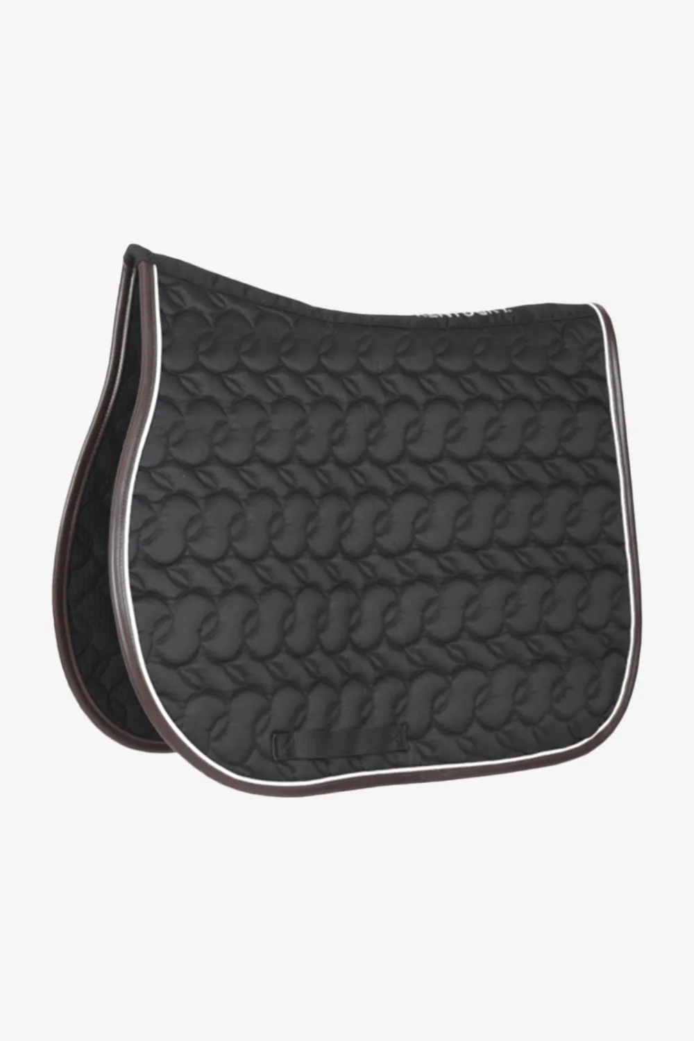 Kentucky Horsewear Schabrak & Huvor-No Logo Schabrak Svart/Vit/Brun