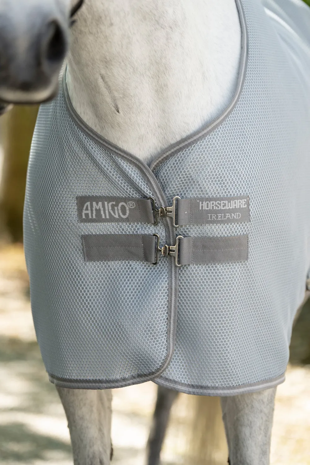 Horseware Horseware|Flugskydd-Nättäcke Amigo Airnet Cooler HeatherBlue/Grey