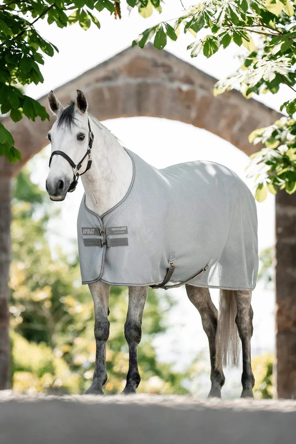 Horseware Horseware|Flugskydd-Nättäcke Amigo Airnet Cooler HeatherBlue/Grey