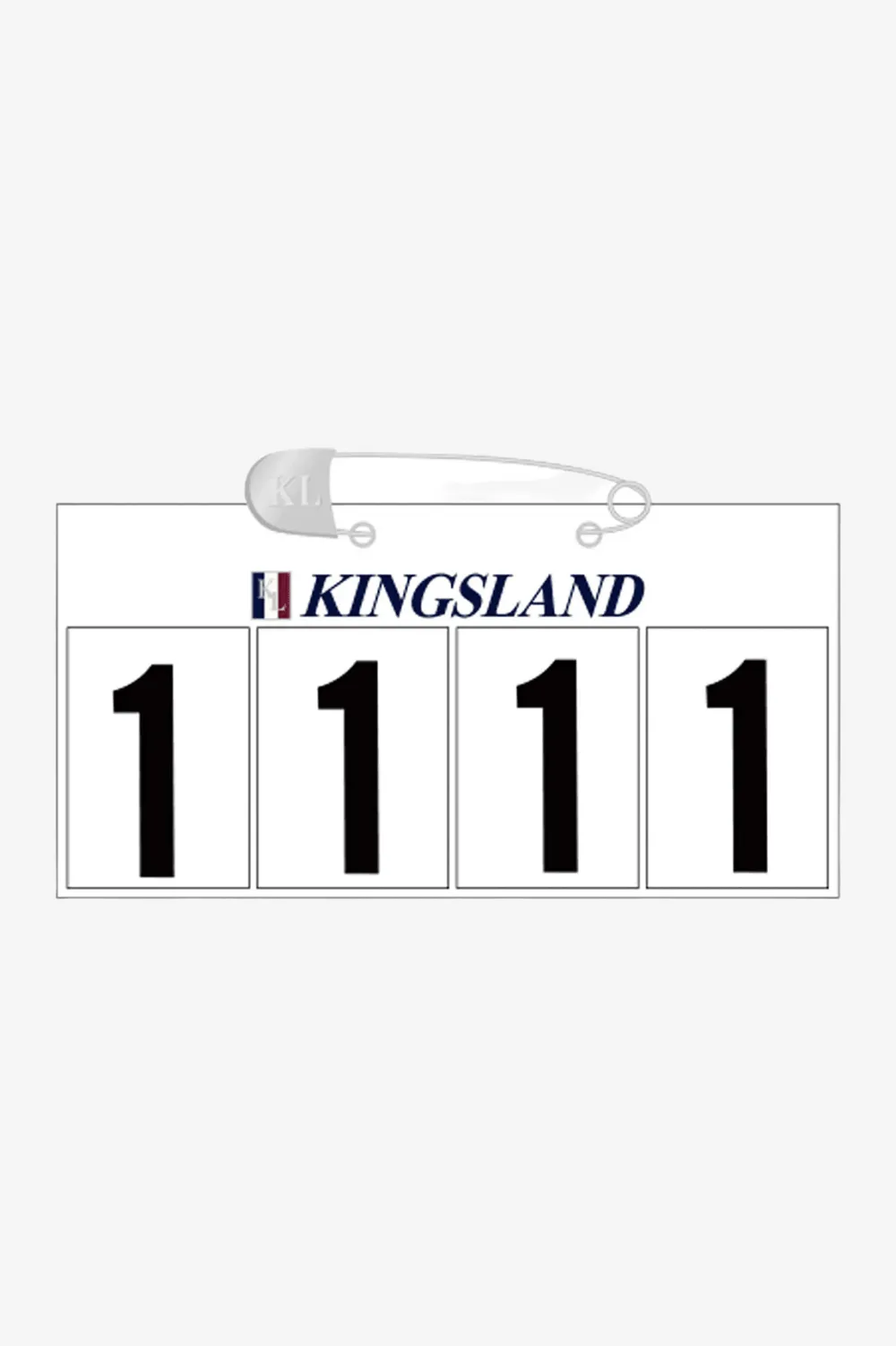Kingsland Kingsland-Nummerlapp Palmer 4 siffror