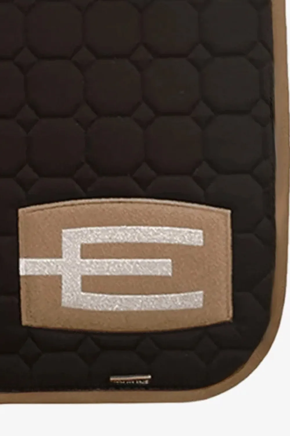 Equiline Schabrak & Huvor|Equiline-Octagon Hoppchabrak E-Logga E37 Svart/Cappuccino