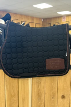 Equiline Schabrak & Huvor|Equiline-Octagon Hoppschabrak E-logga E60 P43 P112 Svart/Brun