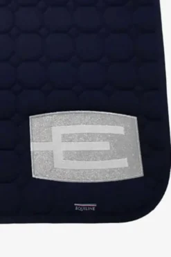 Equiline Schabrak & Huvor|Equiline-Octagon Hoppschabrak E-Logga E08 P55 Navy/Silver
