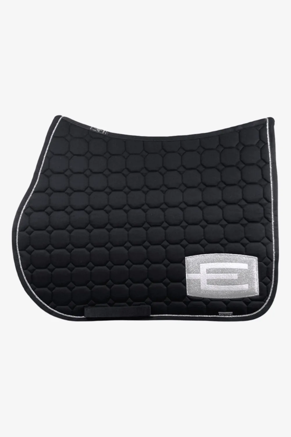 Equiline Schabrak & Huvor|Equiline-Octagon Hoppschabrak E-Logga E08 P356 Svart/Silver