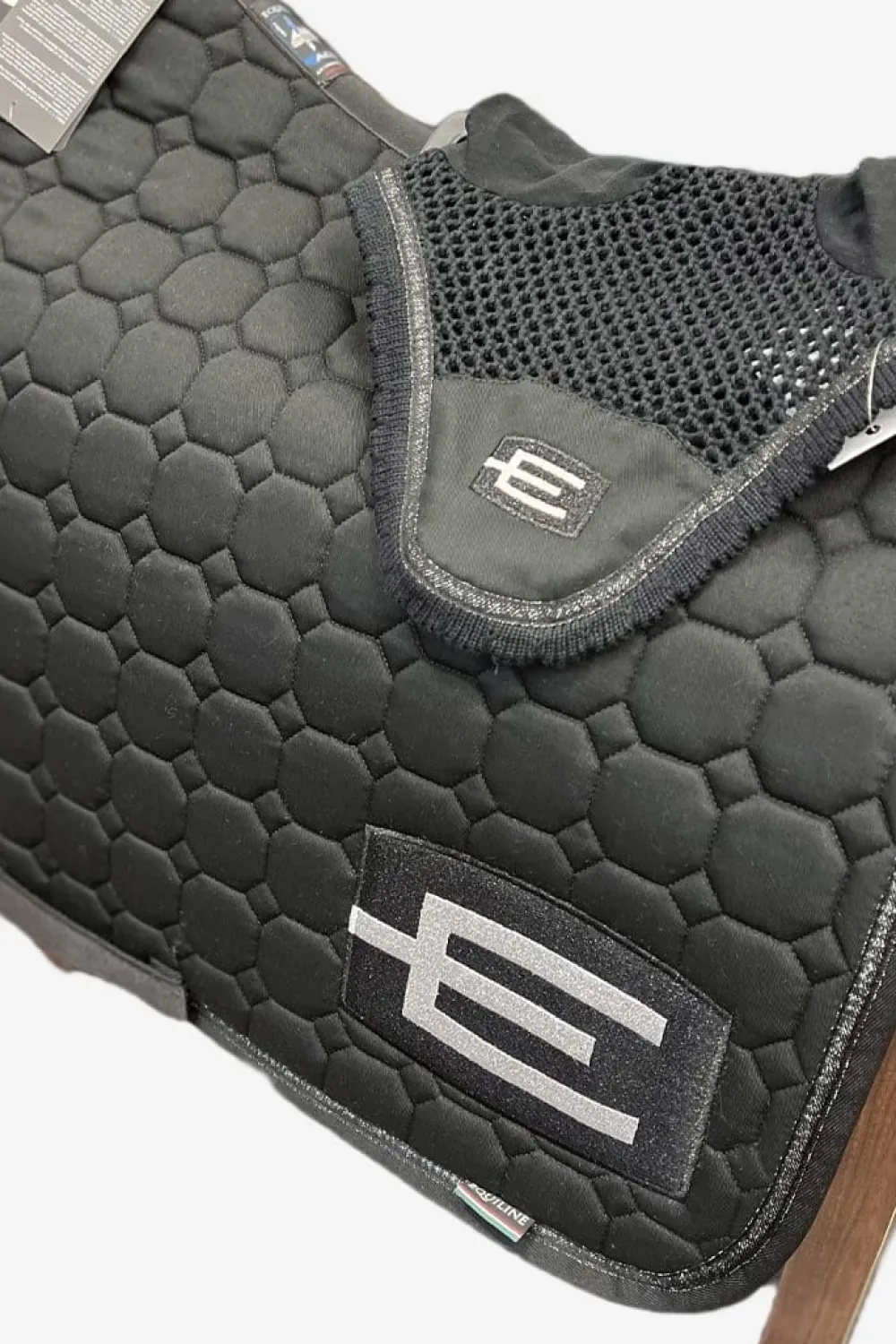 Equiline Schabrak & Huvor|Equiline-Octagon Hoppschabrak E-Logga E22 FG06 Svart