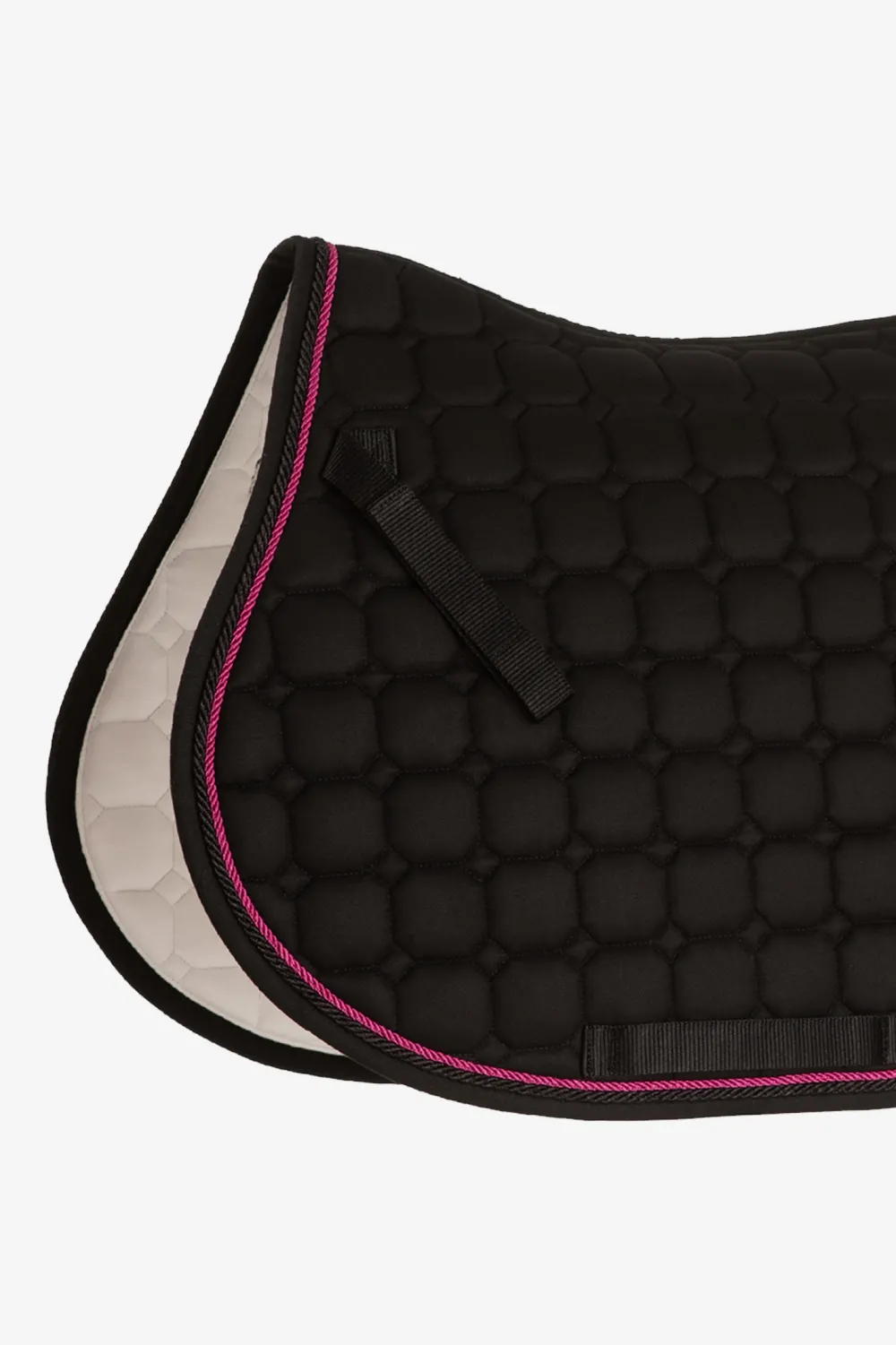 Protector Schabrak & Huvor-Octagon Zari Shine Hoppschabrak Svart/Fuchsia
