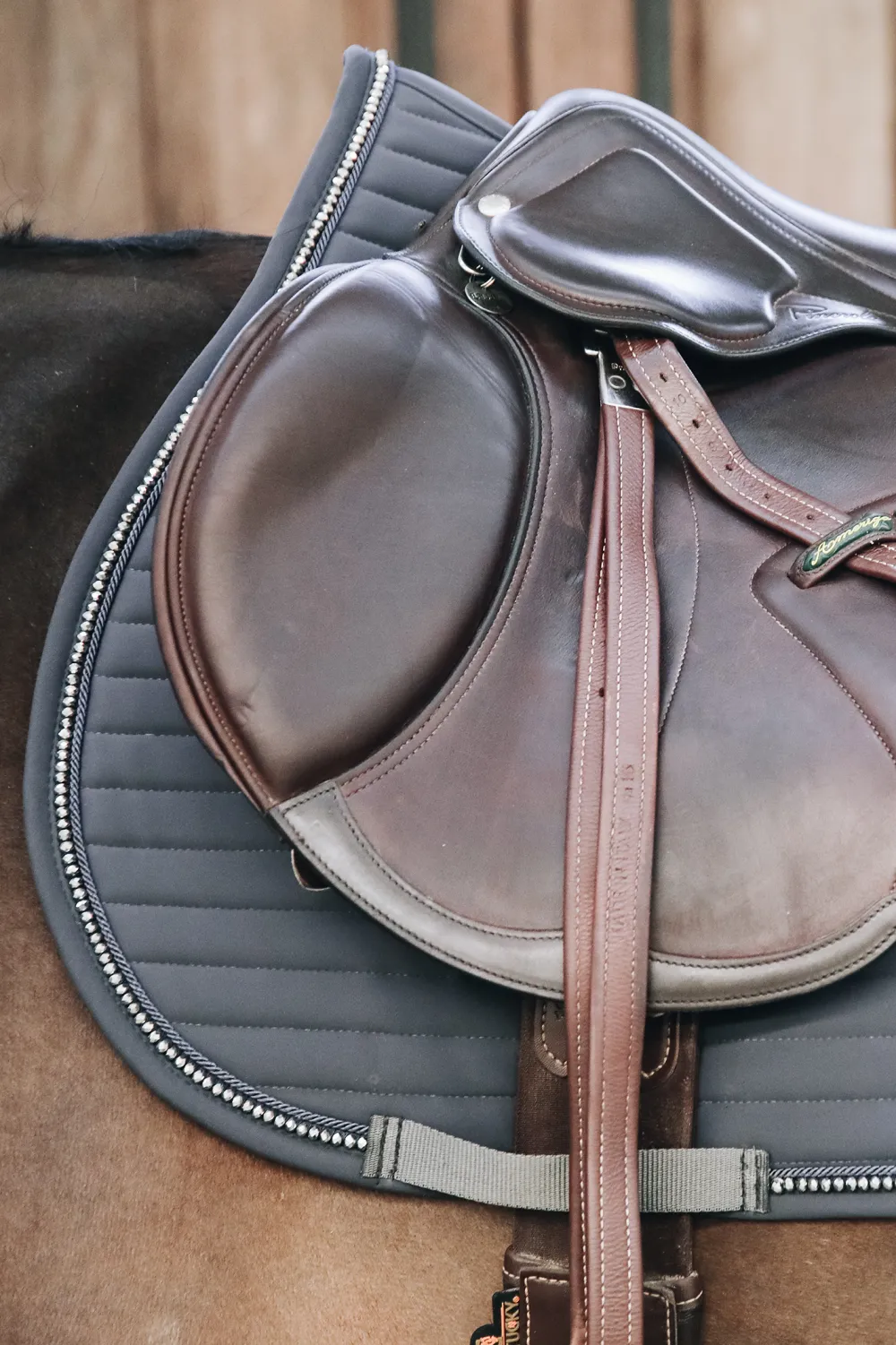 Kentucky Horsewear Schabrak & Huvor-Pearls Allroundschabrak Grå