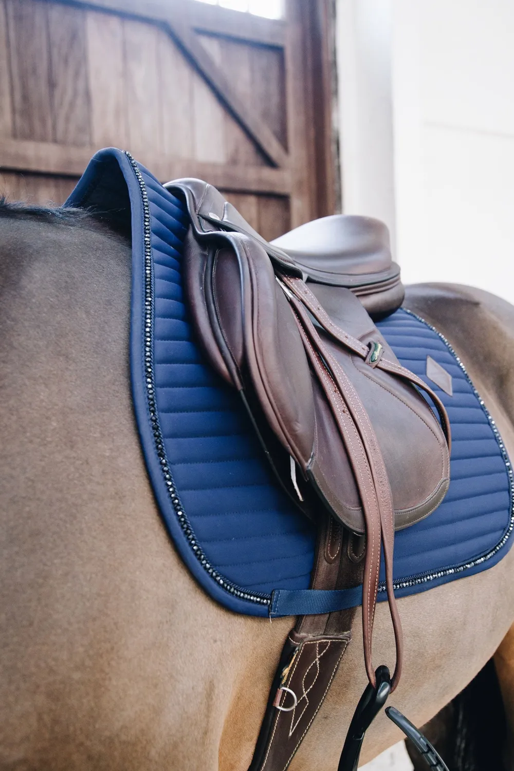 Kentucky Horsewear Schabrak & Huvor-Pearls Allroundschabrak Navy