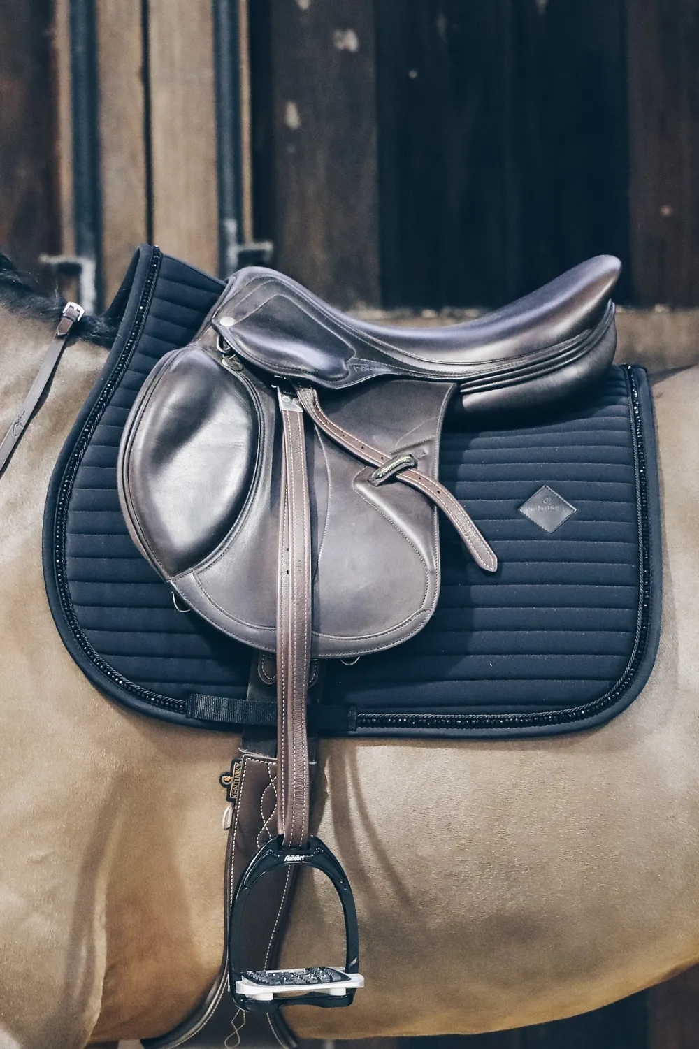 Kentucky Horsewear Schabrak & Huvor-Pearls Allroundschabrak Svart